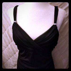 Black evening dress